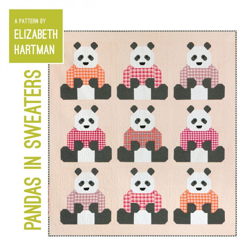 Pandas in sweaters