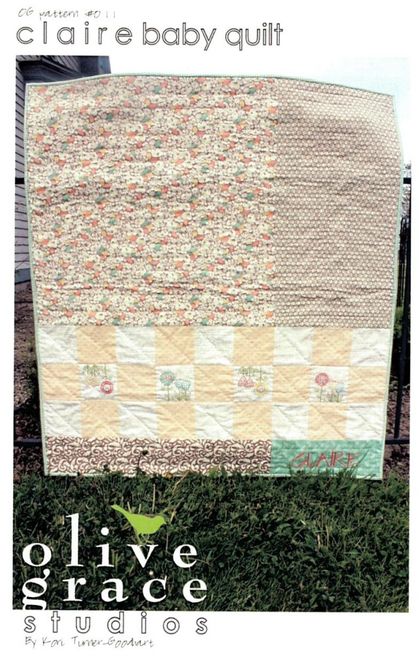 Hovedbilde Olive Grace, Claire baby quilt
