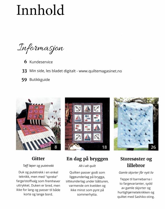 Quiltemagasinet nr. 3/2024