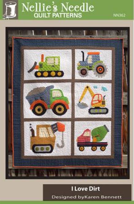 Hovedbilde Mønster, I love dirt