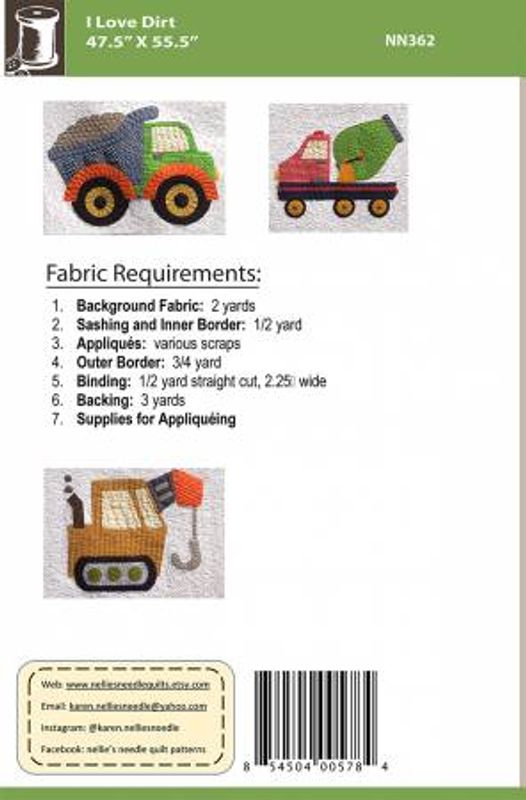 Mønster, I love dirt