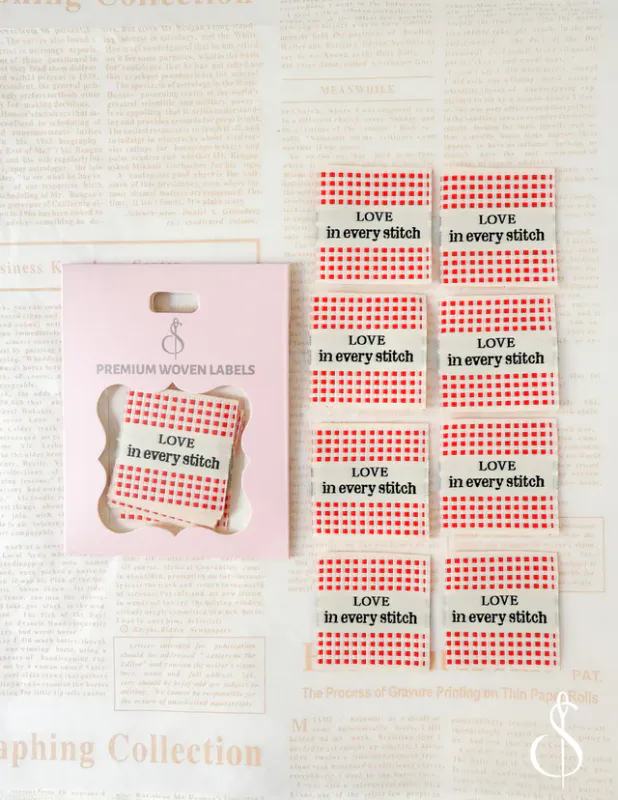 Merkelapper, Love in every stitch